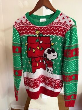 Peanuts Snoopy Joe Cool Christmas Sweater